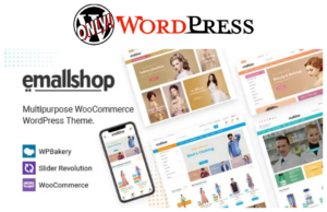 EmallShop Responsive WooCommerce WordPress Theme ⭐GPL⭐ & Website Updates