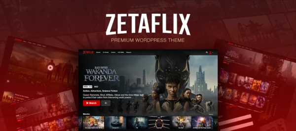 ZetaFlix Movie Wordpress Theme GPL