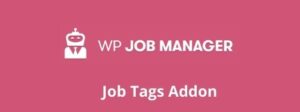 WP Job Manager Job Tags Addon GPL