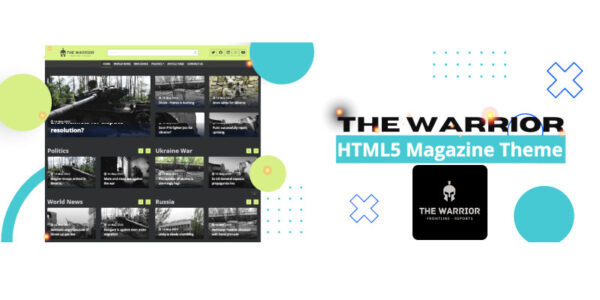 The Warrior - HTML Template GPL