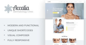 Accalia | Dermatology Clinic WordPress Theme 1.3.2