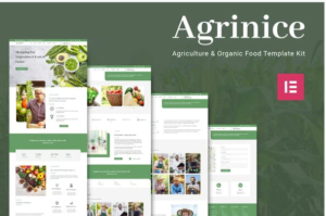 Agrinice - Agriculture and Organic Food Template Kit | Srmehranclub