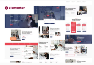 Akunta - Business Finance & Accounting Services Elementor Template Kit download