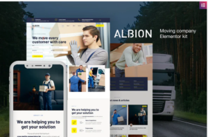 Albion – Moving Company Elementor Template Kit| Srmehranclub