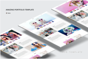 Amazing Portfolio PSD Template | Srmehranclub.com