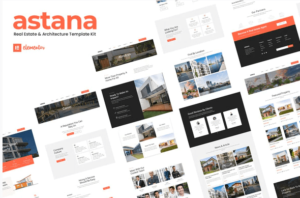 Astana - Real Estate & Architecture Elementor Template Kit| Srmehranclub