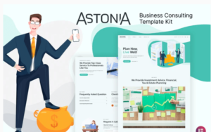 Astonia - Business Consulting Elementor Template Kit| Srmehranclub