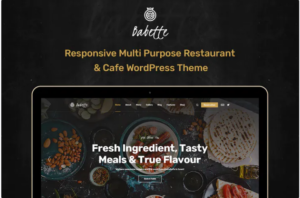 Babette - Restaurant & Cafe PSD Template | Srmehranclub.com