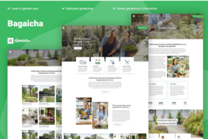 Bagaicha - Landscape & Gardening Elementor Template Kit|Srmehranclub