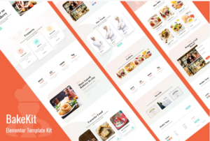 Bakekit - Food and Cake Elementor Template| Srmehranclub