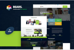 Bear's - Advisor Agency PSD Template | Srmehranclub.com