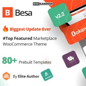 Besa – Elementor Marketplace WooCommerce Theme - digisandesh
