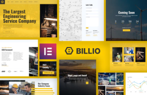 Billio - Engineering Service Template Kit | Srmehranclub