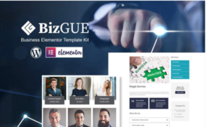 BizGUE - Business Elementor Template Kit | Srmehranclub