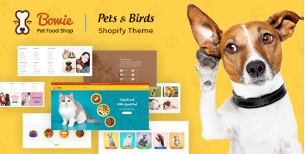 Bowie | Pets, Birds and Dogs Shopify Theme | Srmehranclub.com
