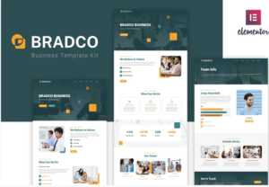 Bradco - Business Elementor Template Kit| Srmehranclub