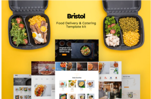 Bristol – Food Delivery & Catering Elementor Template Kit| Srmehranclub
