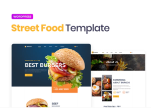 Burgos – Street Food Elementor Template Kit| Srmehranclub