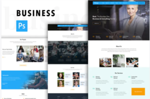 Business Consulting Agency PSD Template | Srmehranclub.com