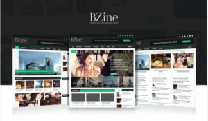 Bzine - News and Magazine Website PSD Template | Srmehranclub