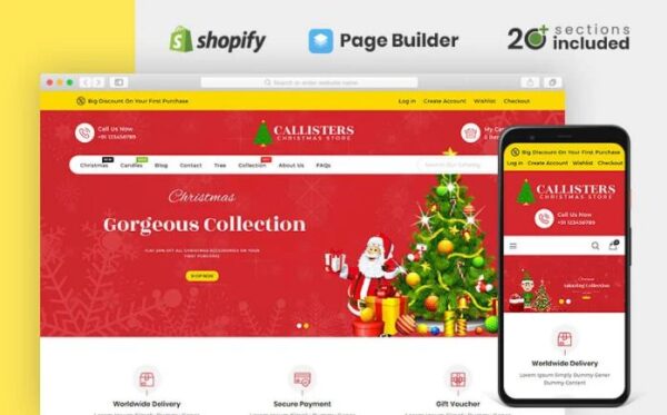 Callisters Gift Store Shopify Theme | Srmehranclub.com