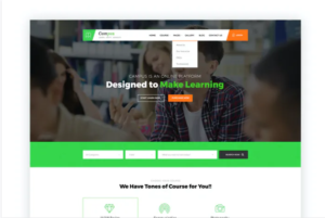 Campus - Education, Course & Learning PSD Template | Srmehranclub