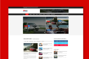 Car Magazine PSD Template | Srmehranclub