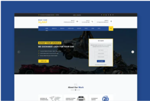 Car Scrap PSD Template | Srmehranclub