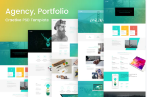Carina - Creative Multipurpose PSD Template| Srmehranclub.com