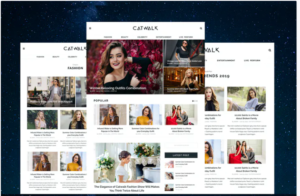 Catwalk - Fashion Blogger Website PSD Template | Srmehranclub