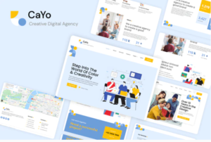 CaYo - Creative Agency Elementor Template Kit | Srmehranclub