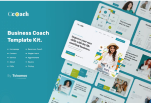 Ccoach | Business Coach Elementor Template Kit| Srmehranclub