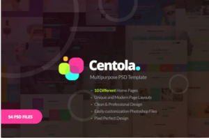 Centola - Multi-Concept PSD Template | Srmehranclub