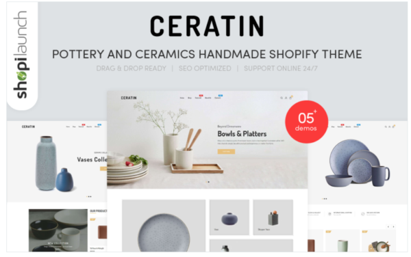 Ceratin - Pottery and Ceramics Handmade Shopify Theme | Srmehranclub.com