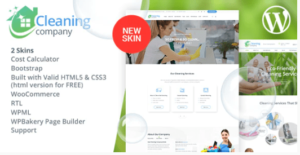 Cleaning Services WordPress Theme + RTL 1.5