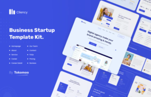 Clientcy | Business & Startup Elementor Template Kit | Srmehranclub