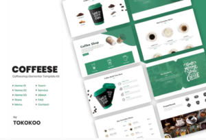 Coffesse Coffee Shop Elementor Template Kit | srmehranclub.com