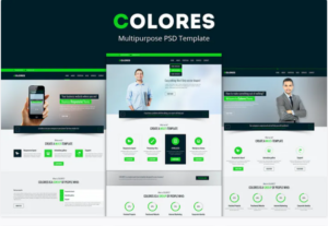 Colores – Multipurpose PSD Template | Srmehranclub.com