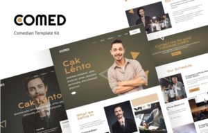 Comed - Comedian elementor Template Kit | Srmehranclub