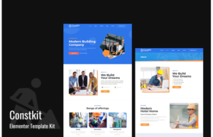 Constkit - Construction and Industrial Elementor Template| Srmehranclub