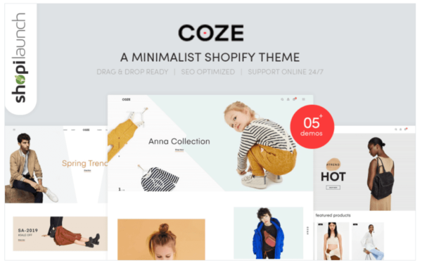 Coze – A Minimalist Shopify Theme