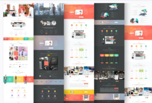 Creative Web Template - PSD | Srmehranclub