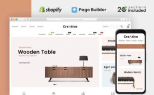 Creative Wood And Furniture Store Shopify Theme | Srmehranclub.com