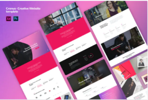 Cronus - Creative agency Website Templates | Srmehranclub.com