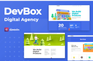 DevBox — Creative Digital Agency Elementor Template Kit | Srmehranclub