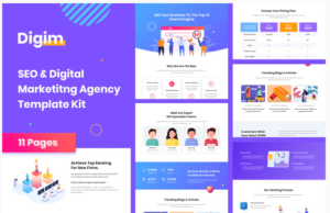 Digim - SEO & Digital Marketing Template Kit | Srmehranclub
