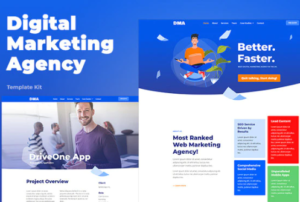 DMA Digital Marketing Agency Template Kit | srmehranclub.com