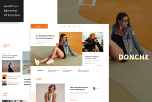 Donche - News & Magazine Template Kit | srmehranclub.com
