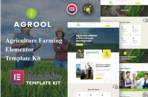 Download Agrool - Agriculture Farming Elementor Template Kit