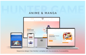 Download Anime and Manga Website with WordPress Elementor Kit